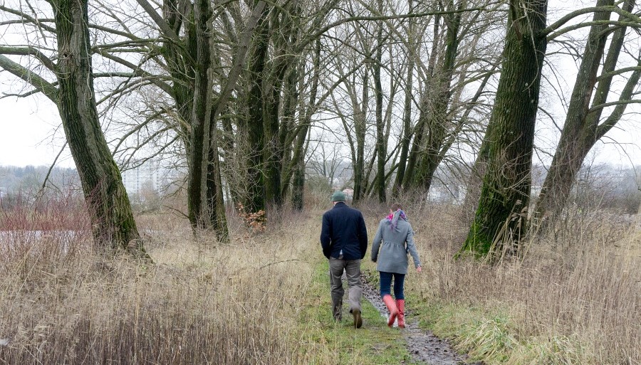 Trein, wandelen en horeca