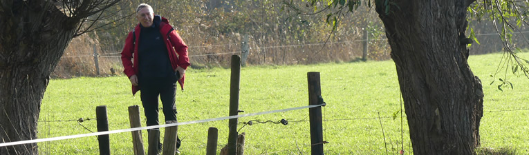 Wijziging wandelroutes van Rob Wolfs