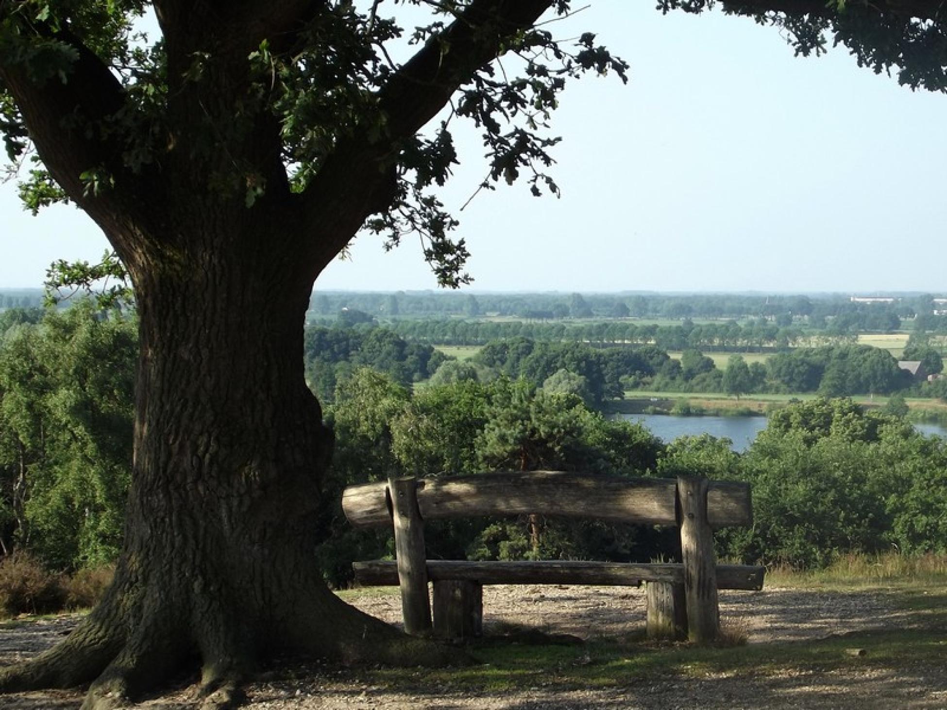 Uitzichtpunt over het land van Cuijk